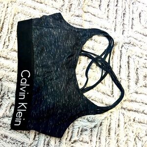 Calvin Klein Performance strappy back sports bra